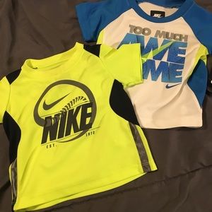 2 Nike 12 month tees